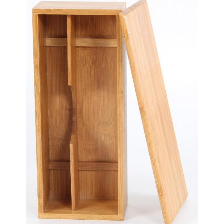 現貨！日式筷盒家用 竹製筷子收納飯店餐具勺筷收納盒【CH378】-細節圖2