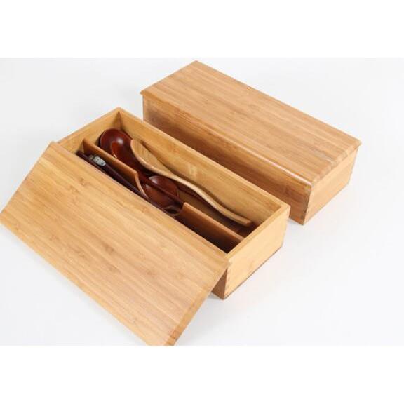 現貨！日式筷盒家用 竹製筷子收納飯店餐具勺筷收納盒【CH378】-細節圖3