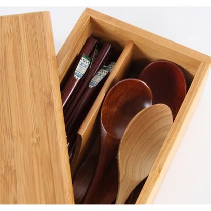 現貨！日式筷盒家用 竹製筷子收納飯店餐具勺筷收納盒【CH378】-細節圖5