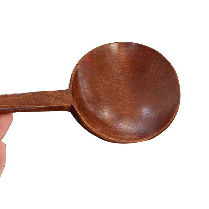 現貨獨！28*8cm實木手工雕刻龜甲木勺 大湯勺火鍋防燙勺 【CH289】-細節圖2