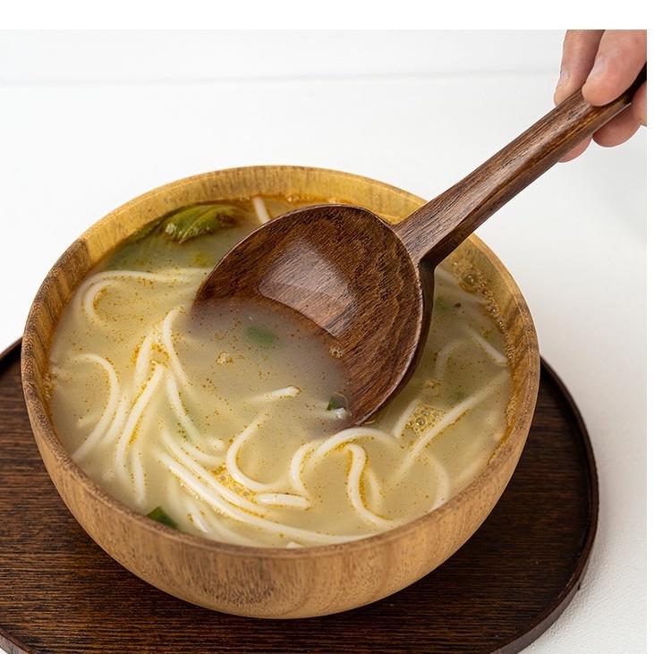 現貨獨！28*8cm實木手工雕刻龜甲木勺 大湯勺火鍋防燙勺 【CH289】-細節圖3