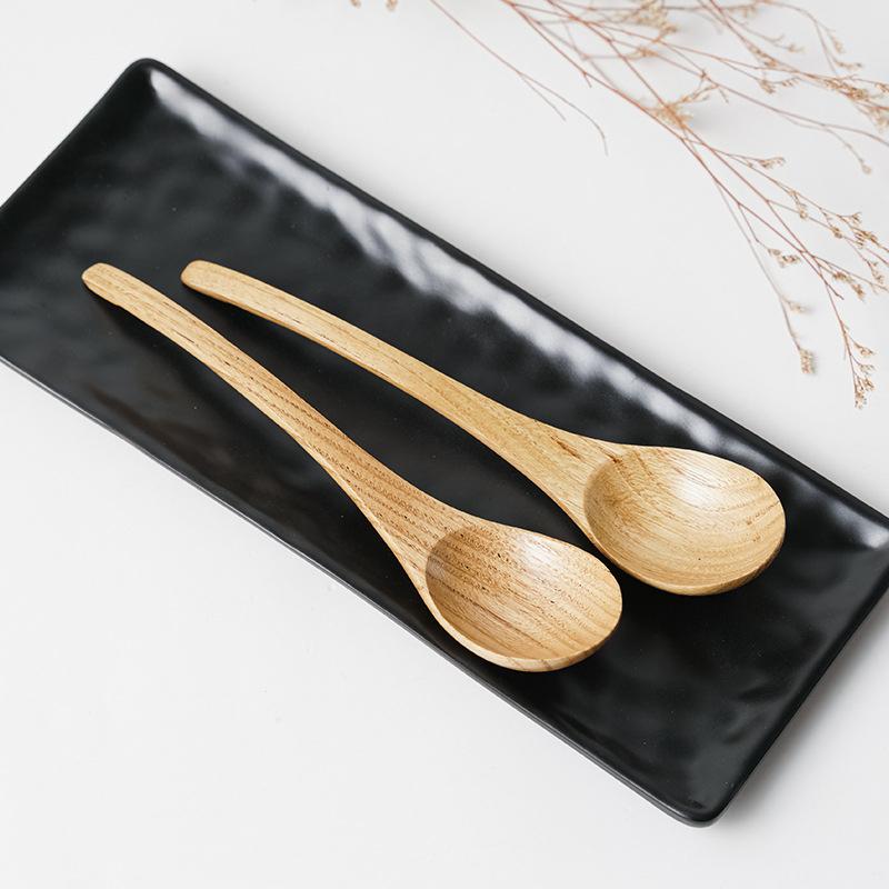 現貨特製！20ＣＭ日式後勾木勺~木質勺子簡約原木餐具木湯匙【CH039】-細節圖3
