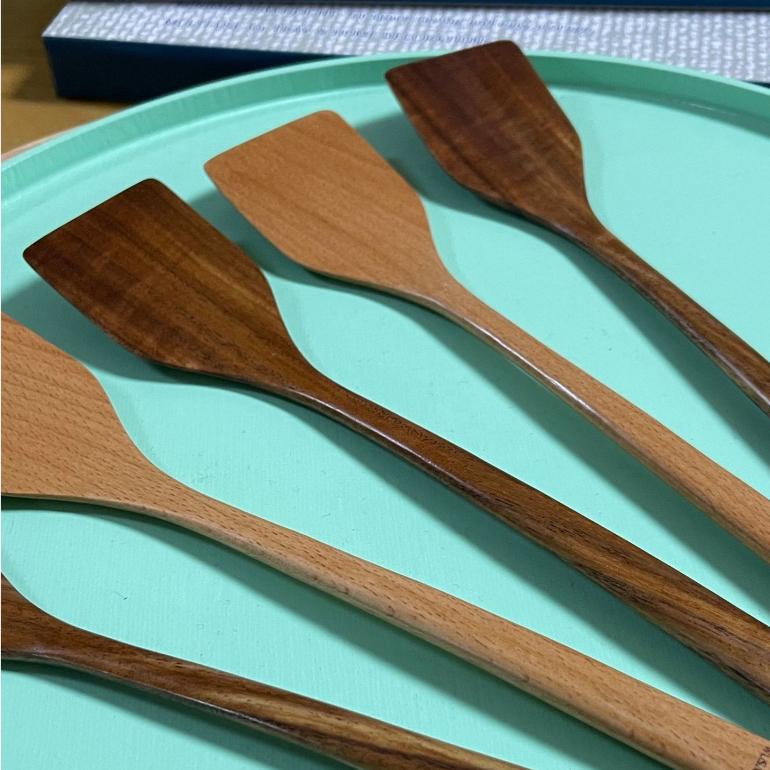 現貨！橄欖木~迷你頭小木鏟長短木鏟飯鏟不沾鍋用~實木廚房工具【CH454】-細節圖4