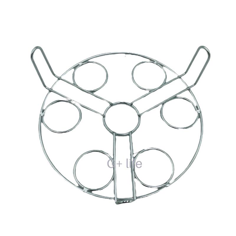 現貨-不鏽鋼兩用蒸架、雞蛋架、隔水高架、高腳蒸籠架-細節圖4