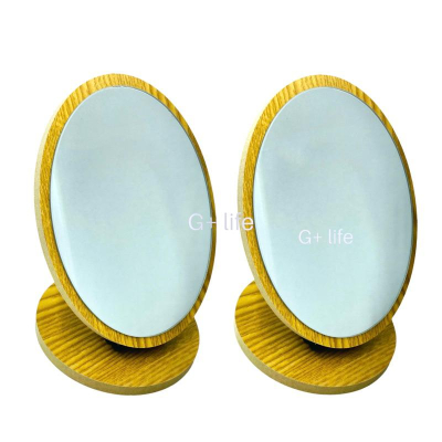 🆕現貨-原木圓立鏡/桌上鏡/化妝鏡/梳妝鏡/桌鏡