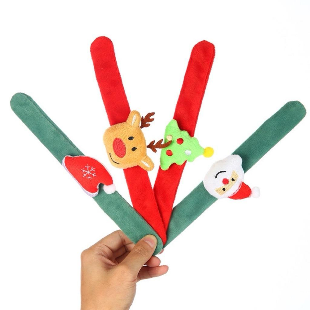 聖誕節 聖誕拍拍圈 聖誕手環 聖誕手飾 派對手環 兒童手環 造型手飾 聖誕禮物 交換禮物 聖誕小物 【G+ Life】-細節圖3