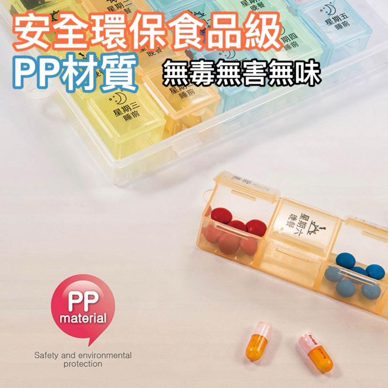 台灣現貨/隔日-21格迷你隨身藥品收納盒 藥盒｜旅行 上班族＆長輩必備 一週藥盒 分裝藥盒 隨身藥盒 膠囊盒 分裝盒-細節圖2