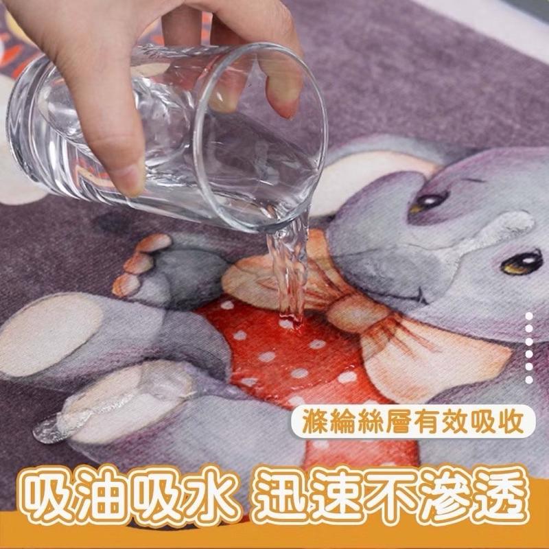 台灣現貨-隔日出/卡通水晶絨地墊40*60 廚房地墊 防水地墊 地毯 腳踏墊 踏墊 地墊 臥室地墊 防滑地墊 家用地墊-細節圖4