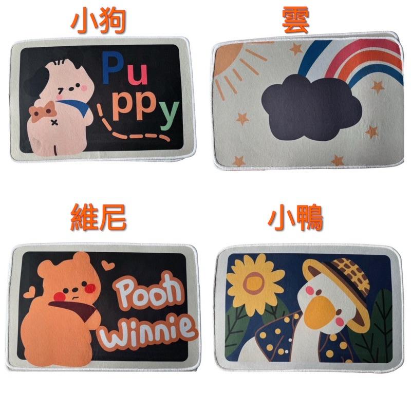 台灣現貨-隔日出/卡通水晶絨地墊40*60 廚房地墊 防水地墊 地毯 腳踏墊 踏墊 地墊 臥室地墊 防滑地墊 家用地墊-細節圖8