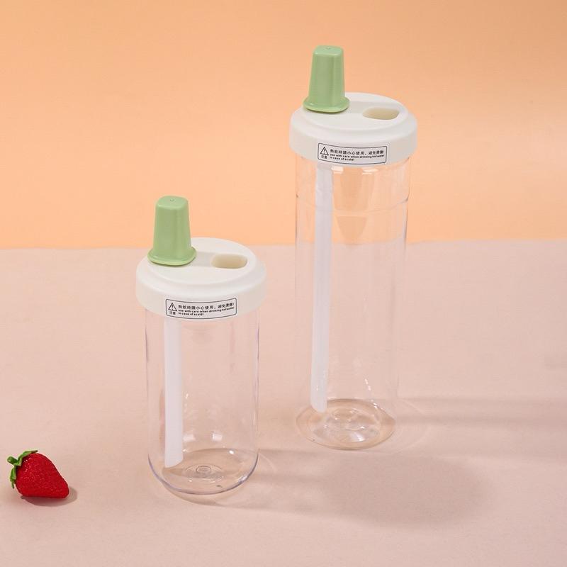 臺灣TW現貨-珍奶隨行杯 珍珠奶茶杯 環保杯 搖搖杯 飲料杯 手搖杯 隨行杯 吸管杯 大象杯 水壺 水杯 大容量 粗吸管-細節圖7