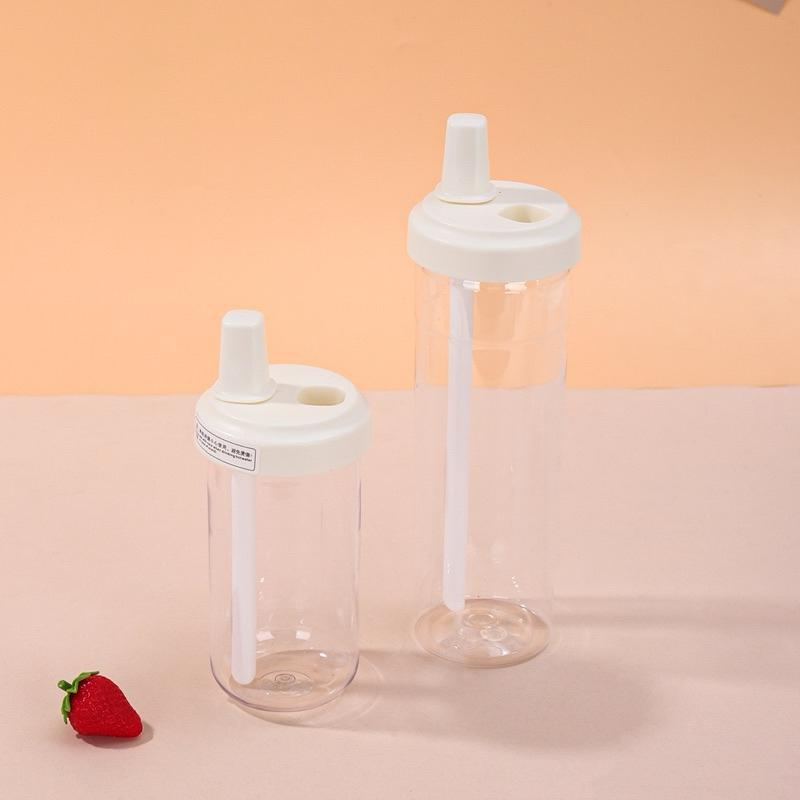 臺灣TW現貨-珍奶隨行杯 珍珠奶茶杯 環保杯 搖搖杯 飲料杯 手搖杯 隨行杯 吸管杯 大象杯 水壺 水杯 大容量 粗吸管-細節圖8