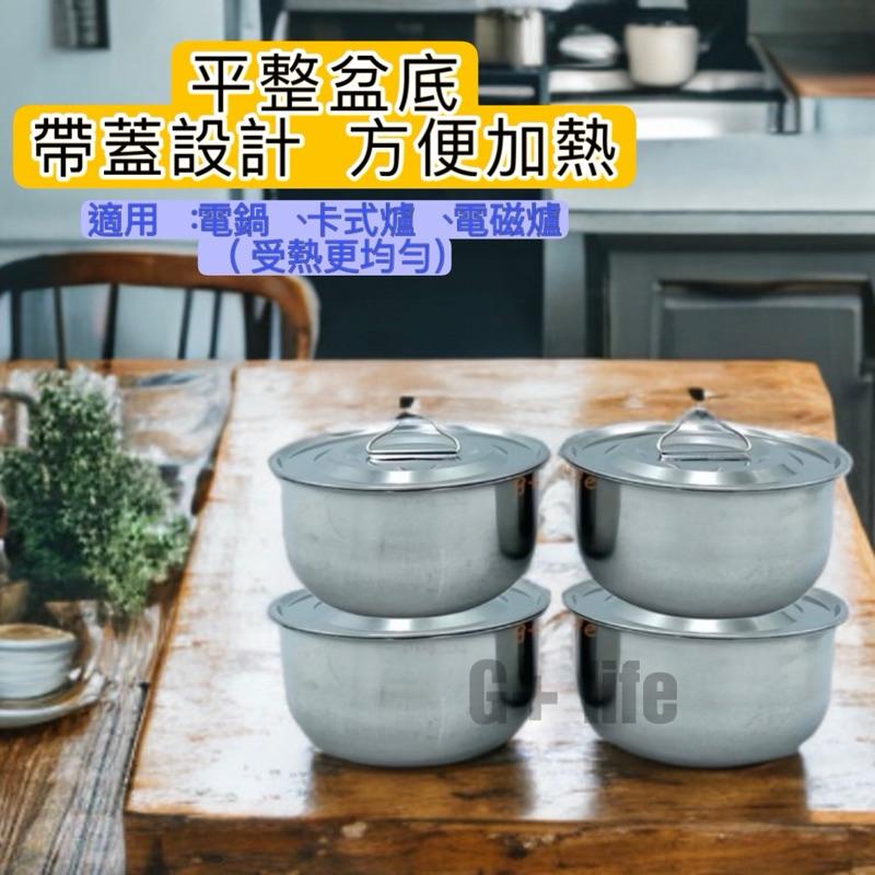 現貨-不鏽鋼便當盒/湯鍋/無耳湯鍋（含蓋）便當碗 隔熱碗 便當盒 泡麵碗 餐盒 小湯鍋 湯碗 帶蓋碗 不銹鋼碗-細節圖2