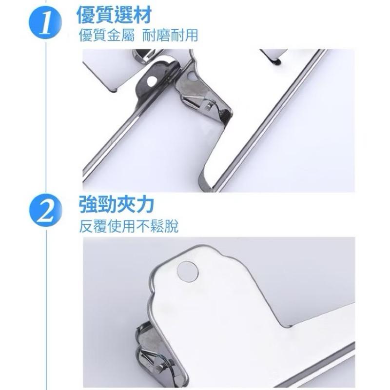 台灣現貨/隔日-不鏽鋼山形夾 麻將夾 鋼夾 鐵夾 大山夾 山型夾 文具夾 夾子 文具 資料整理-細節圖2