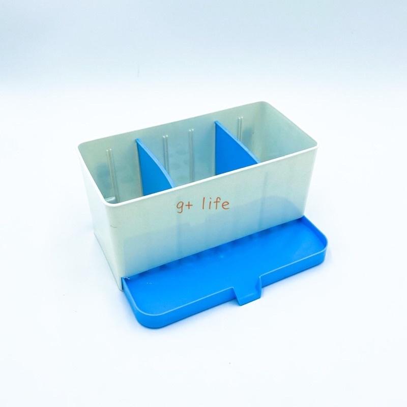 現貨 - 瀝水萬用置物盒 筷盒 餐具盒 廚房用品 廚房收納 餐具瀝水架 筷架 筷子架 餐具架 筷子筒 餐具桶 瀝水-細節圖7