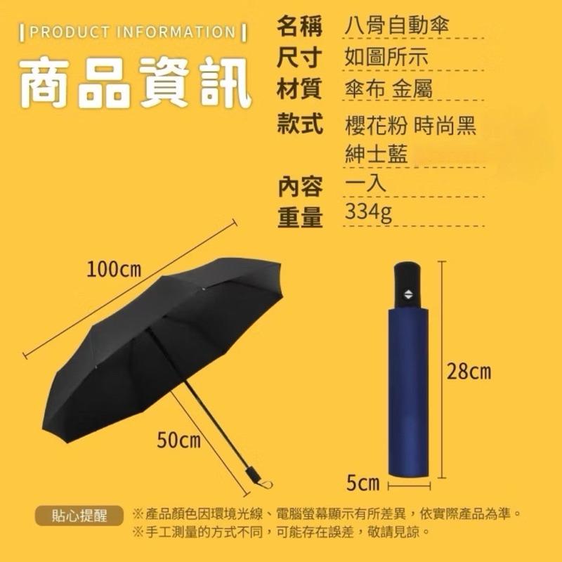 台灣現貨/隔日-晴雨兩用自動傘 抗UV防水 通勤出遊必備 雨傘 傘 折疊傘 摺疊傘 自動傘 遮陽傘 防曬傘 學生雨具-細節圖6