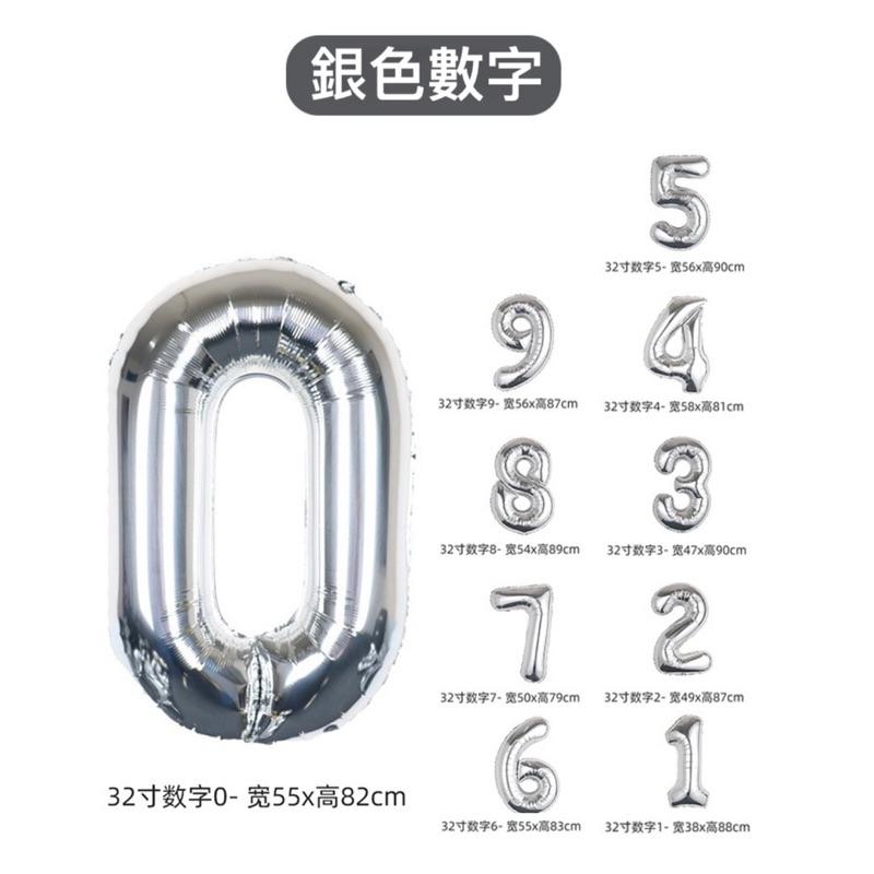 台灣現貨/隔日-32寸數字氣球 充氣桶 大型氣球 週歲佈置 生日佈置 拍照背景 派對裝飾 婚禮 求婚 告白 網美牆-細節圖8