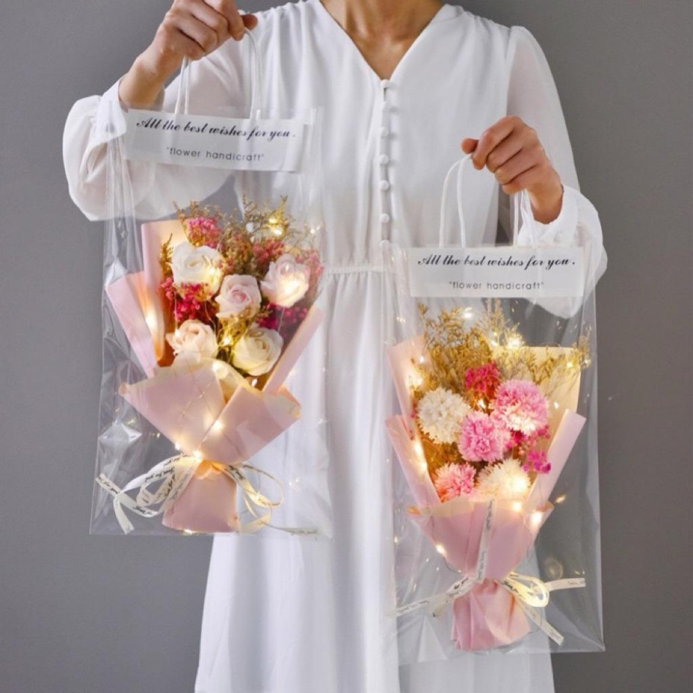 台灣現貨/隔日-香皂花花束 香皂花 母親節花束 永生花 乾燥花 玫瑰花 康乃馨 情人節花束 畢業花束 情人節禮物-細節圖5