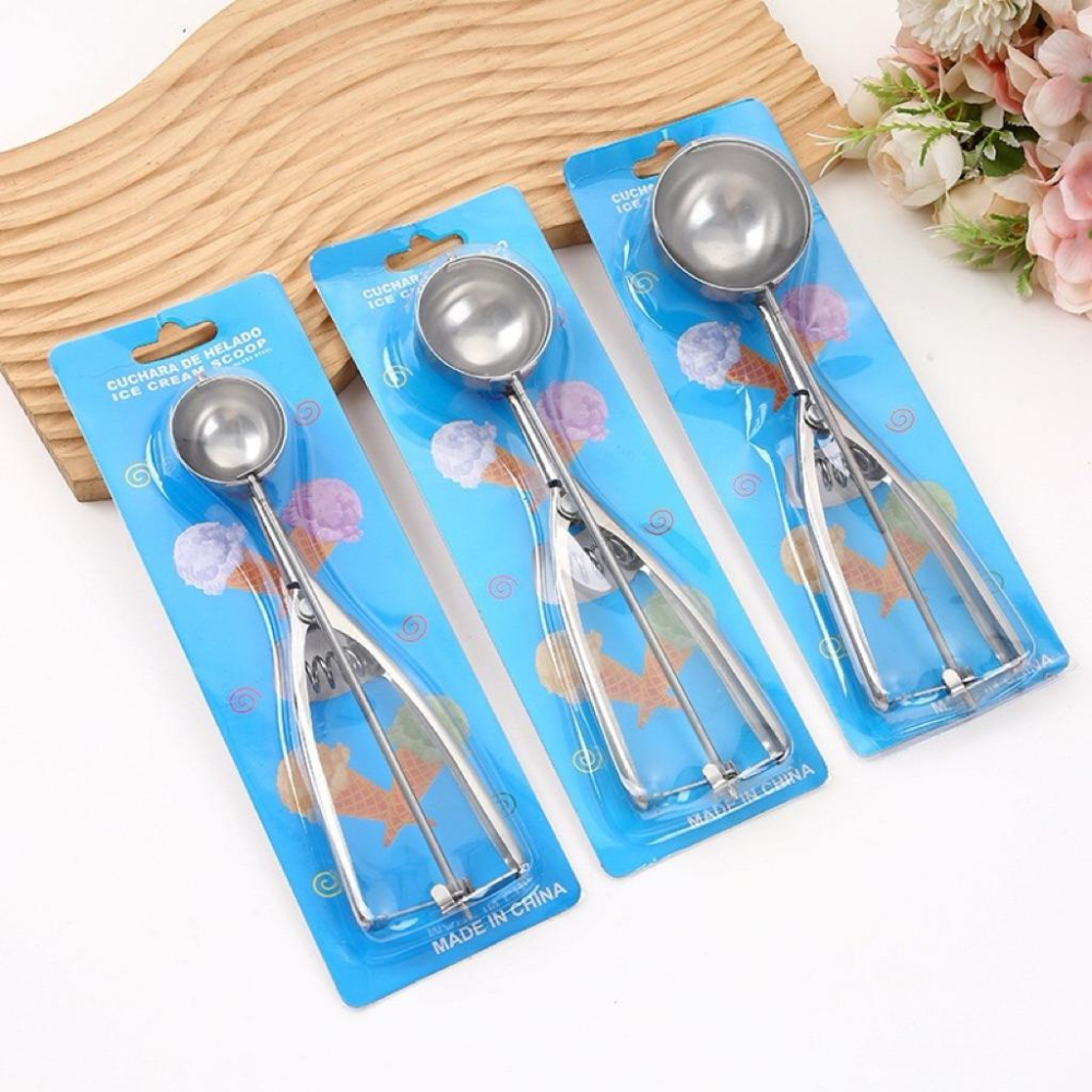 台灣現貨/隔日-冰淇淋勺(大號)｜防滑手柄挖球器｜甜點水果多用途｜廚房必備工具 冰淇淋勺 挖冰器 冰勺 挖球器 甜點製作-細節圖6