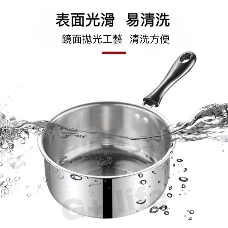 現貨-不鏽鋼手把鍋(鍋蓋)/湯鍋/雪平鍋/手拿鍋/鍋具 泡麵鍋 鍋燒麵鍋 單人鍋 料理鍋 單把鍋 單柄鍋 兩人鍋 個人鍋-細節圖4
