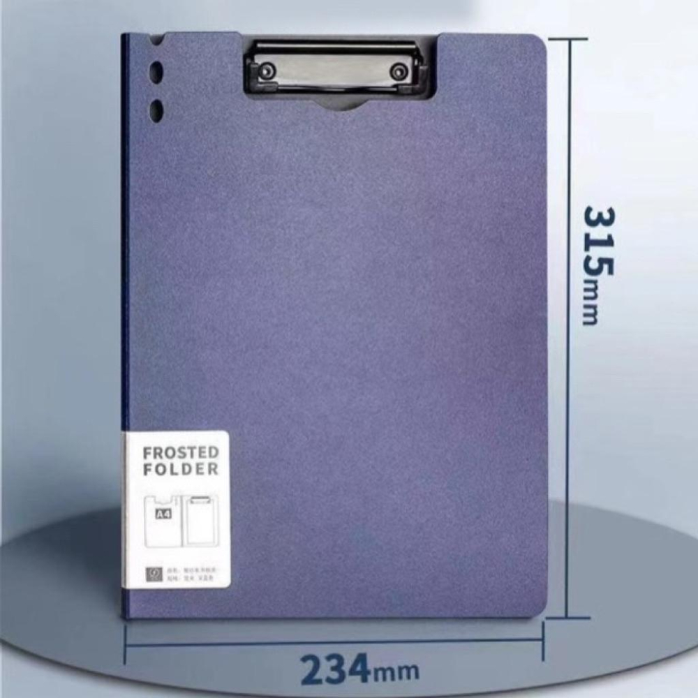 台灣現貨/隔日-磨砂封面可翻折A4文件夾 文件夾 資料夾 報告夾 檔案夾 A4板夾 板夾 墊板 書寫板 票夾 整理夾-細節圖8