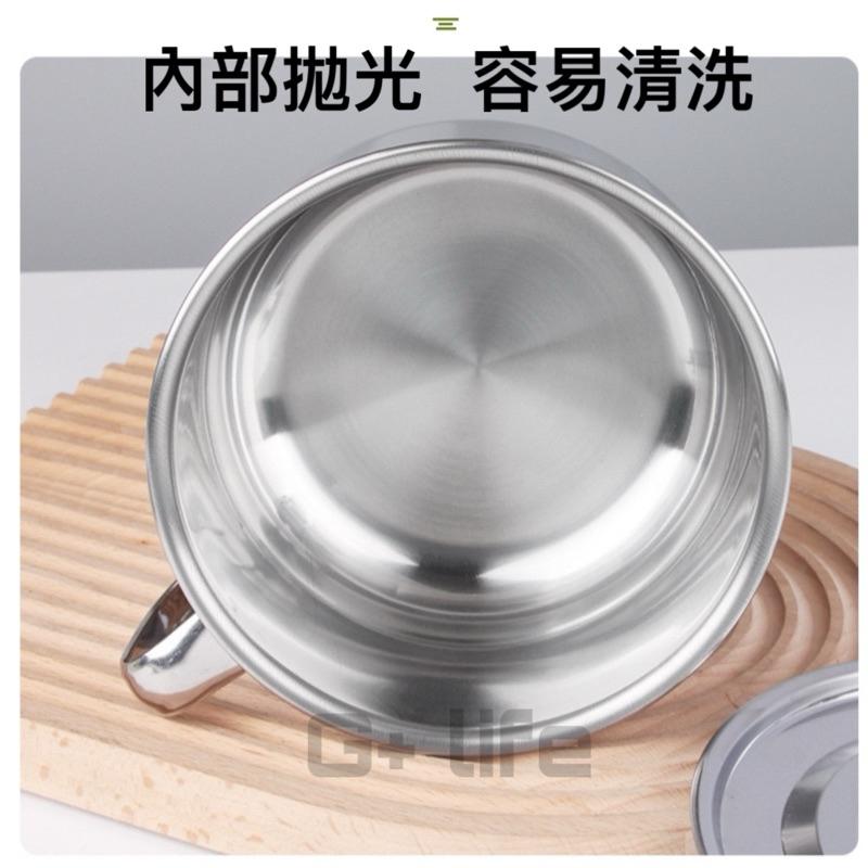 台灣現貨-隔日出/不鏽鋼泡麵碗/單耳手柄 便當碗 隔熱碗 便當盒 泡麵碗 餐盒 小湯鍋 湯碗 帶蓋碗 不銹鋼碗-細節圖2