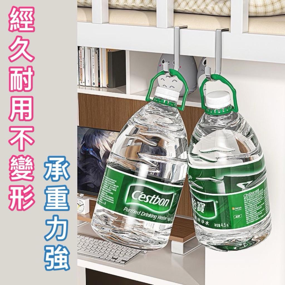 台灣現貨/隔日-不鏽鋼多功能掛鈎 門後鈎 衣物掛鉤 掛勾 門後掛勾 不鏽鋼掛勾 門後收納 浴室收納 廚房收納 掛鉤 掛鈎-細節圖3