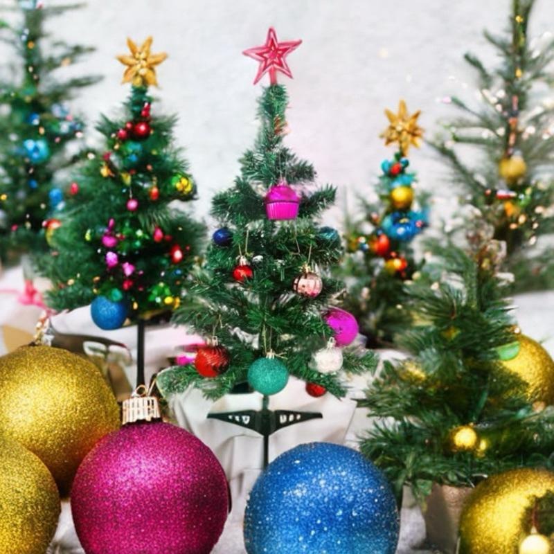 台灣現貨/隔日-DIY聖誕樹組60cm 聖誕節 聖誕樹含配件 聖誕 裝飾 擺飾 裝扮 配飾 擺件 聖誕樹 氛圍 氣氛-細節圖9