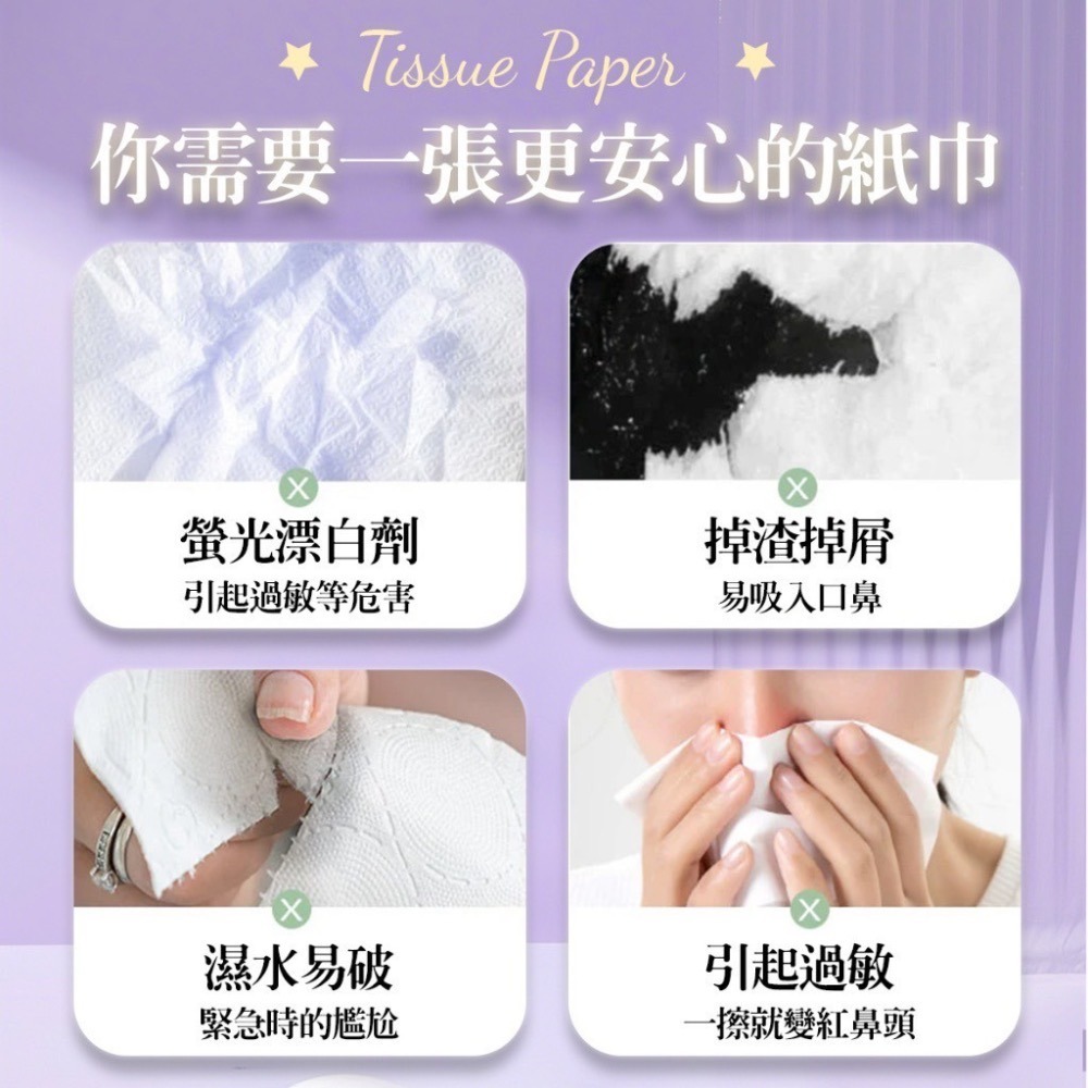 【G+ Life】植萃柔韌衛生紙 4層加厚 105抽(420張) 1提6包 1箱5提(30包)-細節圖6