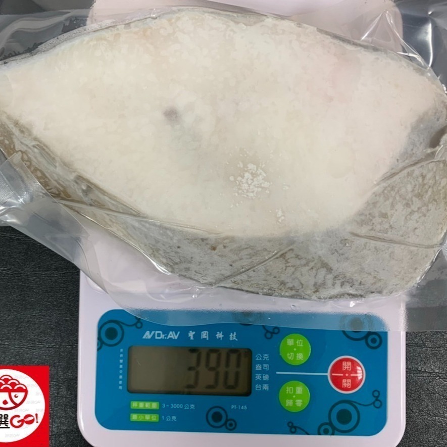【 鮮選GO ! 】大比目魚切片(扁鱈385g±5%/片 包冰率約10%/12-13片/箱)-細節圖2
