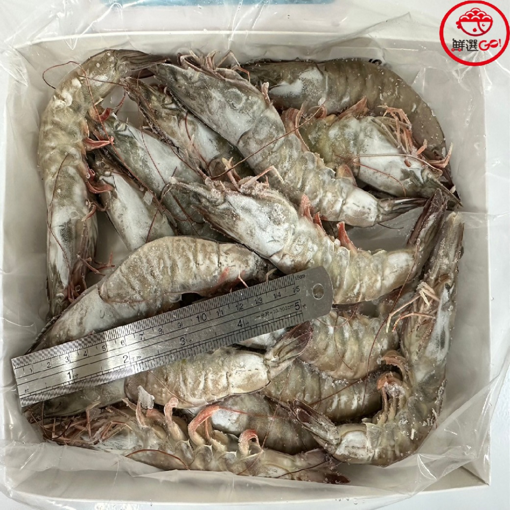 【鮮選GO !】特大活凍生白蝦(26/30 600g/盒)-細節圖9