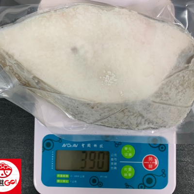 【 鮮選GO ! 】大比目魚切片(俗稱扁鱈355g±5%/片 包冰率約10%)