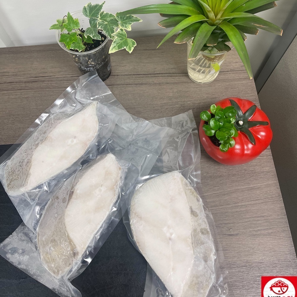 【 鮮選GO ! 】大比目魚切片(俗稱扁鱈385g±5%/片 包冰率約10%/12-13片/箱)-細節圖6
