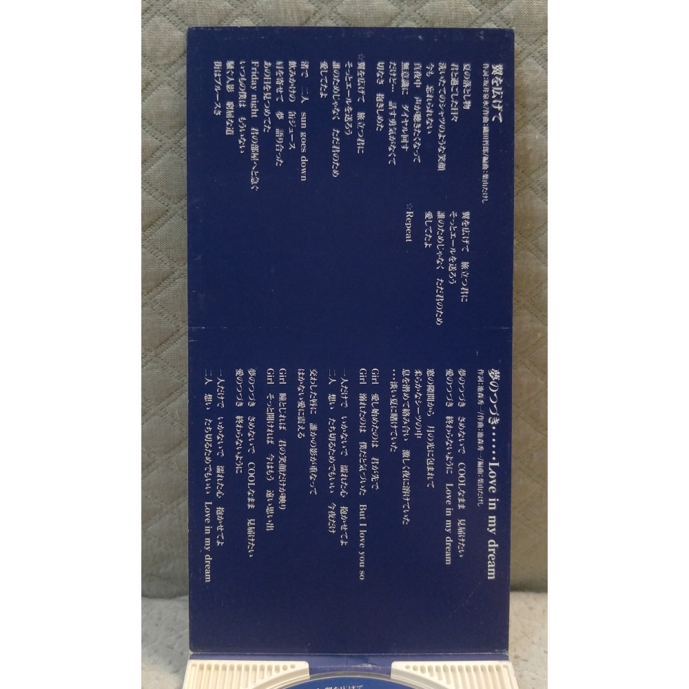 DEEN - 翼を広げて (2)   日版 二手單曲 CD-細節圖5