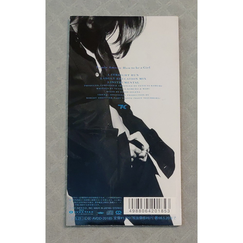 安室奈美惠 - How to be a Girl (2)   日版 二手單曲 CD-細節圖2