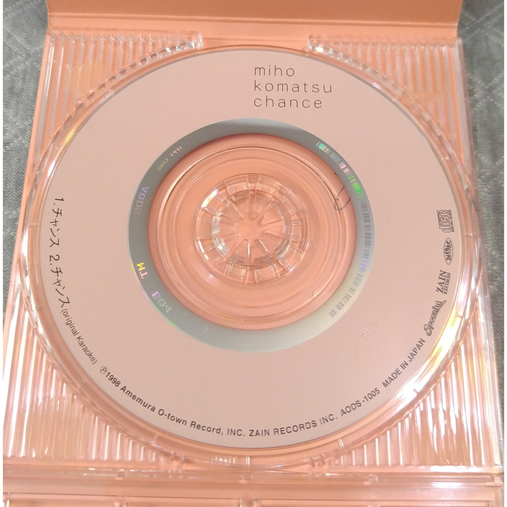 小松未歩 (小松未步) - チャンス   日版 二手單曲 CD-細節圖6