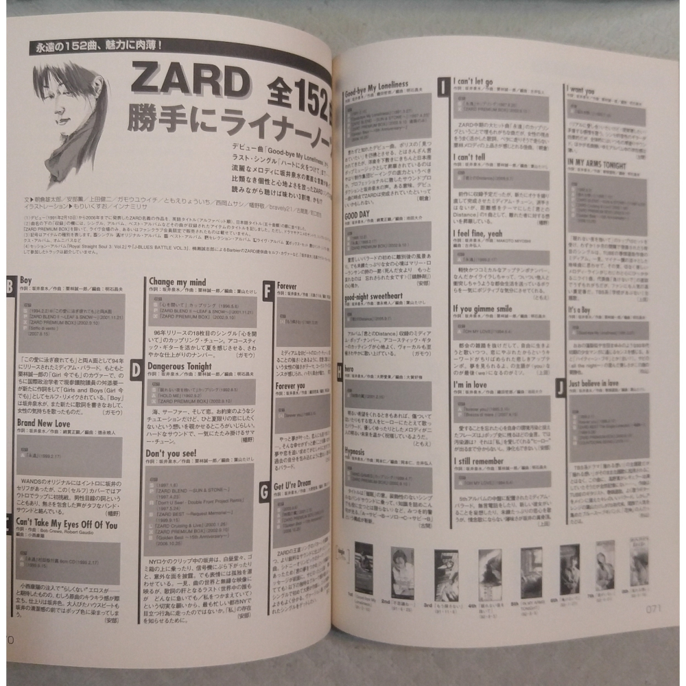 ZARD - ZARD &アーリー90＇sグラフィティ  聖母になった歌姫坂井泉水ZARD追悼号   日版 二手書籍-細節圖4