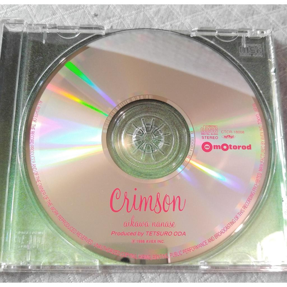 相川七瀨 (相川七瀬) - crimson   日版 二手專輯 CD-細節圖4