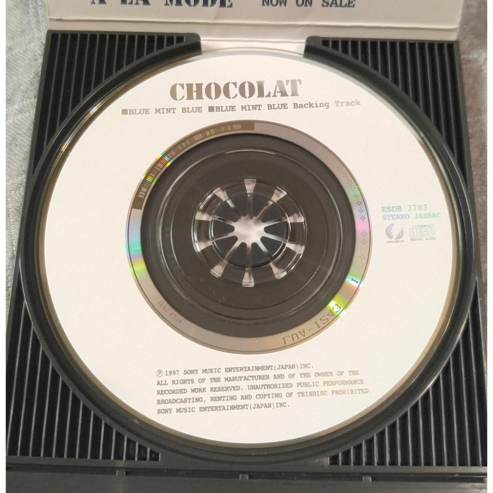 ショコラ (Chocolat) - ブルーでハッピーがいい BLUE MINT BLUE   日版 二手單曲 CD-細節圖5