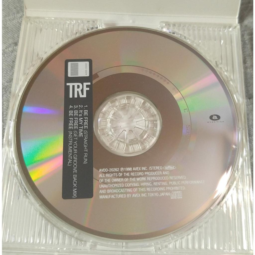 trf - BE FREE   日版 二手單曲 CD-細節圖5