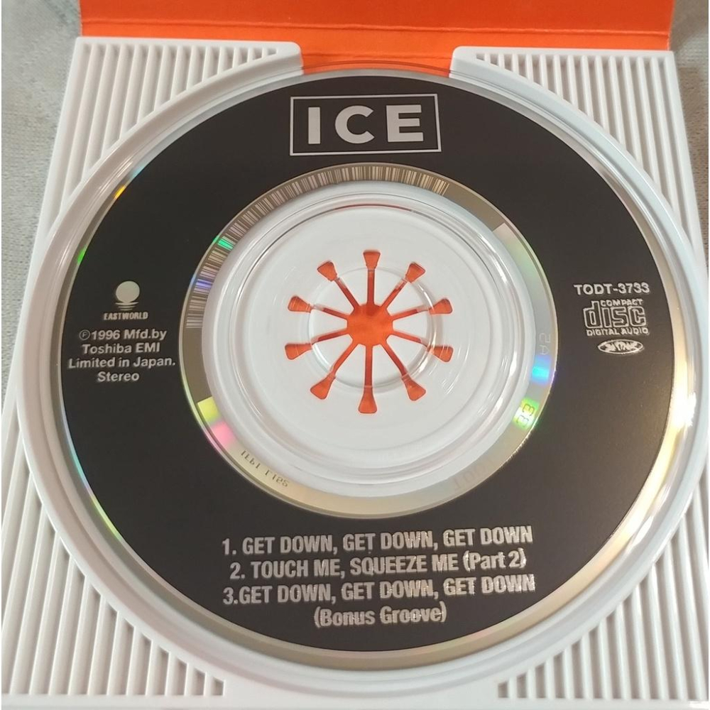 ICE (国岡真由美＋宮内和之) - GET DOWN,GET DOWN,GET DOWN   日版 二手單曲 CD-細節圖4