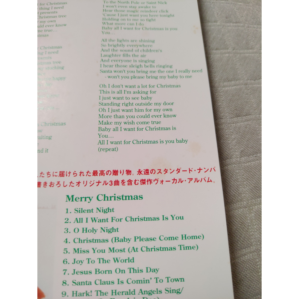 Mariah Carey - All I Want For Christmas Is You   日版 二手單曲 CD-細節圖4