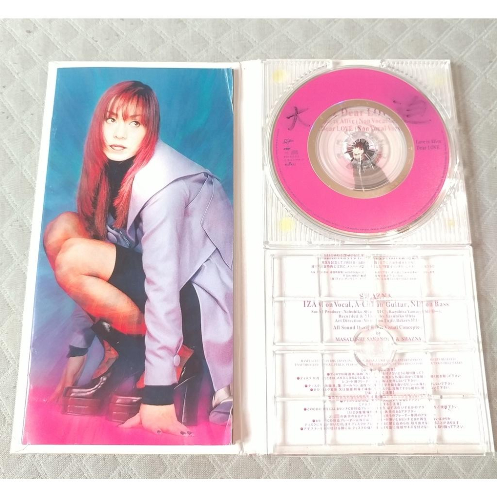 SHAZNA - Love is Alive / Dear LOVE   日版 二手單曲 CD-細節圖3