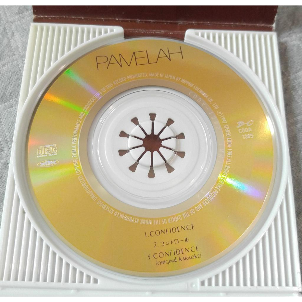 PAMELAH - CONFIDENCE   日版 二手單曲 CD-細節圖5