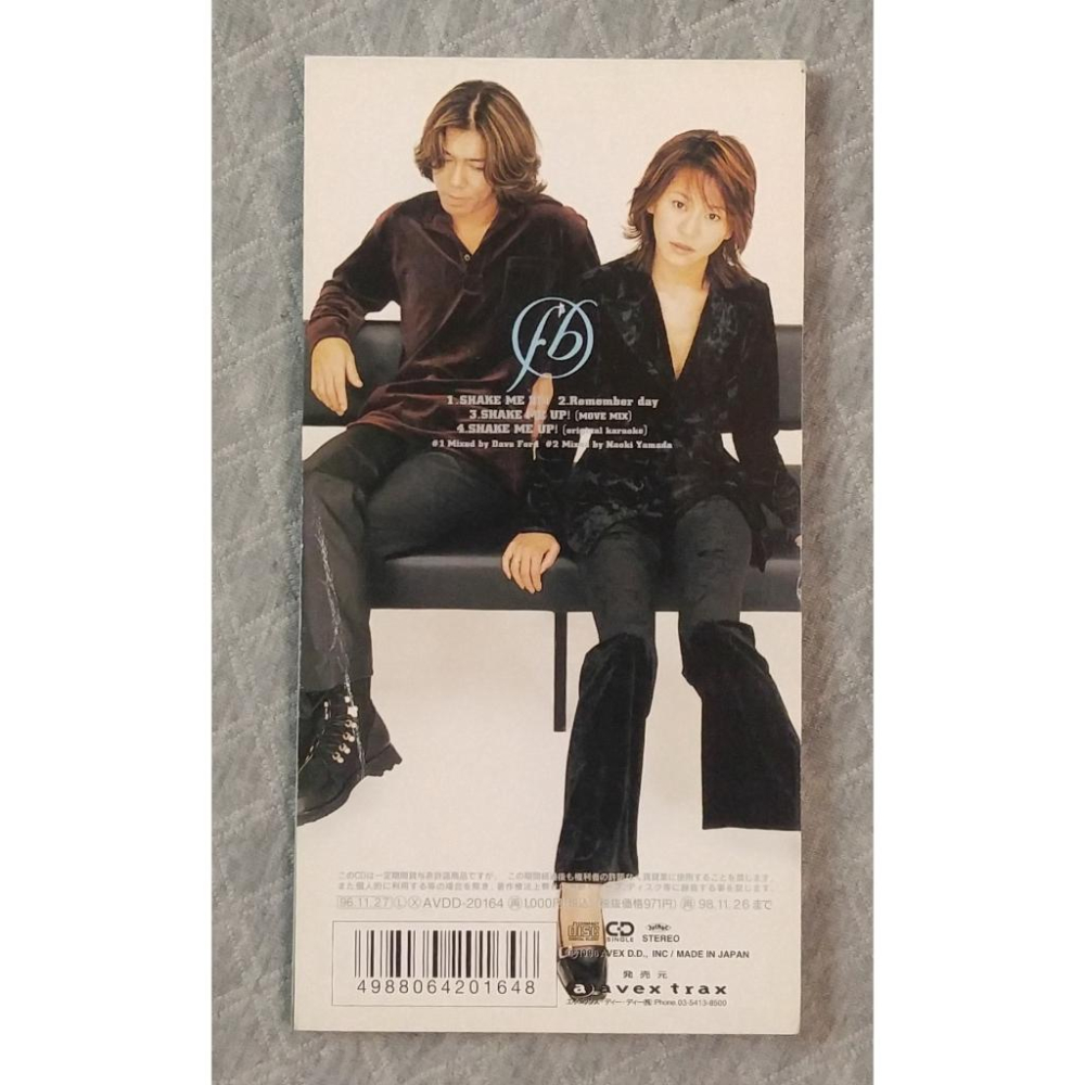 Favorite Blue (フェイバリット ブルー)  - SHAKE ME UP!   日版 二手單曲 CD-細節圖2