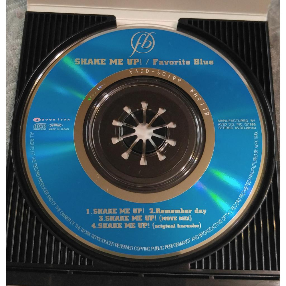 Favorite Blue (フェイバリット ブルー)  - SHAKE ME UP!   日版 二手單曲 CD-細節圖4