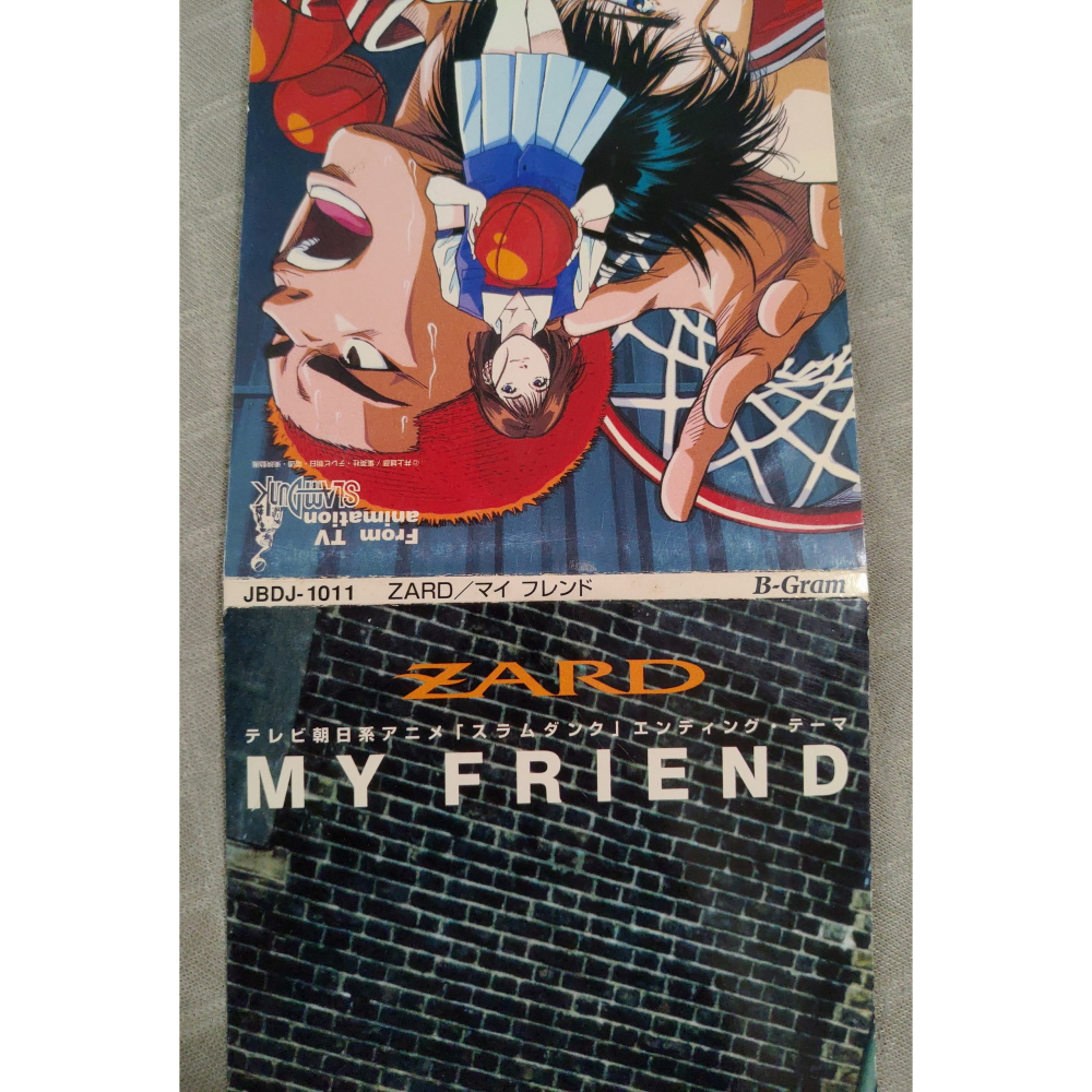 ZARD - マイ フレンド  (灌籃高手 片尾曲)   日版 二手單曲 CD-細節圖4