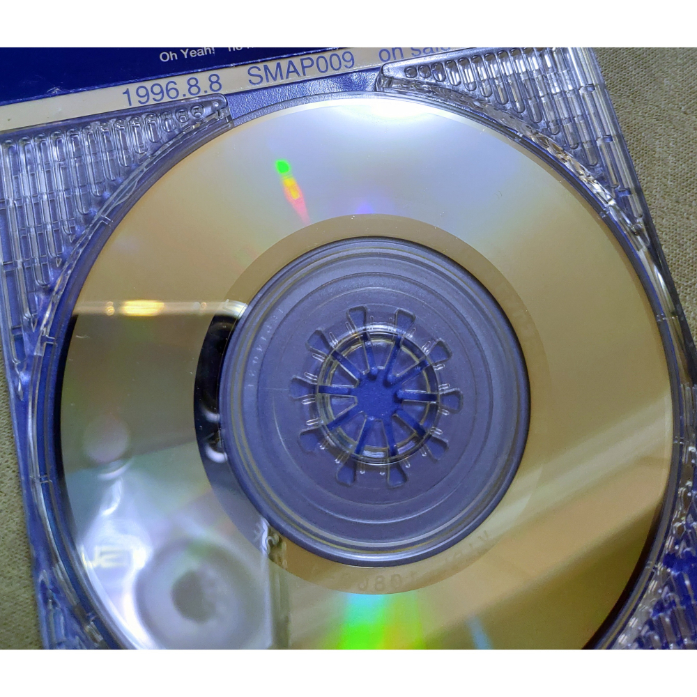 SMAP - 青いイナズマ   日版 二手單曲 CD-細節圖10