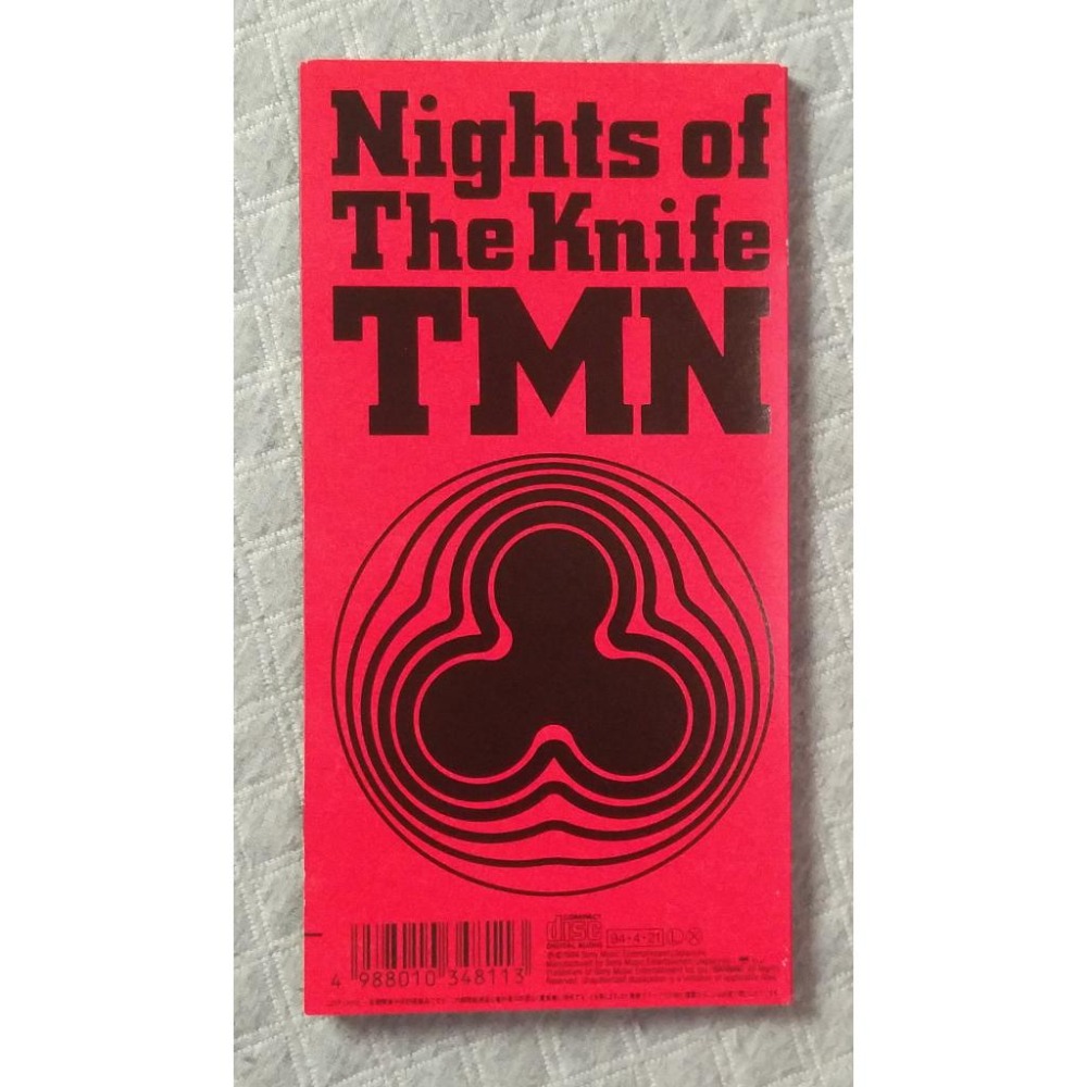 TMN (小室哲哉 宇都宮隆 木根尚登) - Night of The Knife   日版 二手單曲 CD-細節圖2