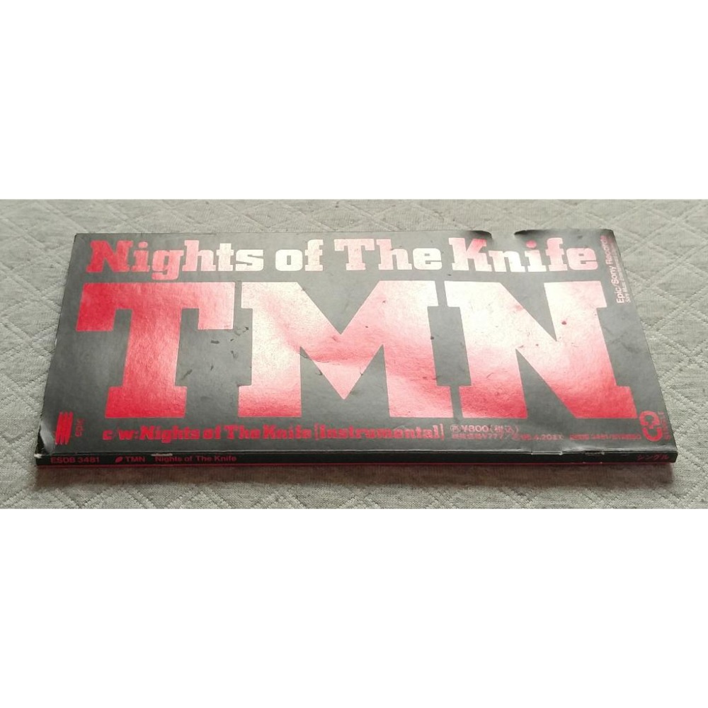 TMN (小室哲哉 宇都宮隆 木根尚登) - Night of The Knife   日版 二手單曲 CD-細節圖3