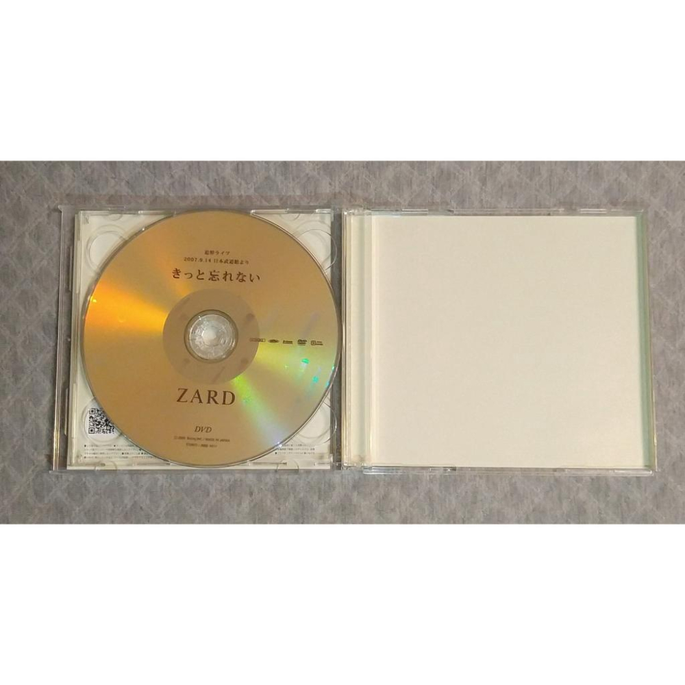 ZARD - 翼を広げて／愛は暗闇の中で (初限盤)   日版 二手單曲 CD-細節圖4